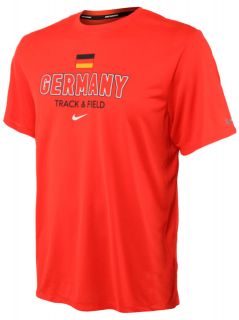 Nike Dri Fit Germany Track & Field London mens Olympics running shirt