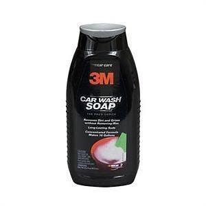 3M 39000 Car Wash Soap 16 oz. Auto Detail Shampoo