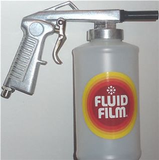 Fluid Film Undercoating Spray Gun with 2 Qt. Bottles