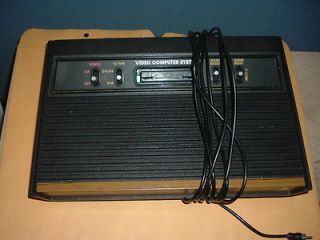 Atari 2600 System VERY GOOD/XLNT (video computer system, console unit 