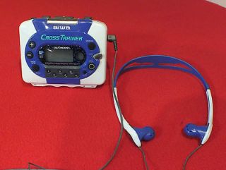   Aiwa Cross Trainer Portable Auto Reverse AM/FM Cassette Player WOW