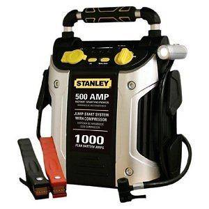 Stanley 500 Amp Car Start Auto Jumper Battery Jump Starter Portable 