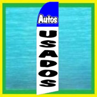 AUTO USADOS Advertising Feather Swooper Banner Flag