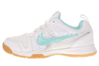   Multicourt 10 White Mint Candy Gum Womens Badminton Shoes 454366 105