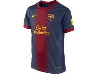 RBARC68j FC Barcelona home shirt   Nike boys jersey 12/13 kids kit