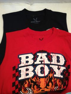 Bad Boy Club Graphic T Shirt Sleeveless Boys Size L 14 16