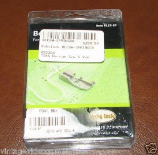 Baby Lock Babylock Beading Foot BLE8 BF Serger Accessory BRAND NEW 