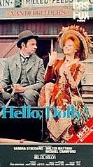 Hello, Dolly (VHS, 1991) Barbara Streisand & Walter Matthau FREE 