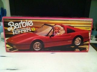 1990 Barbie Ferrari Car NEVER OPENED