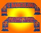 Soccer SCARF cule Team Barcelona football Barca Bufanda