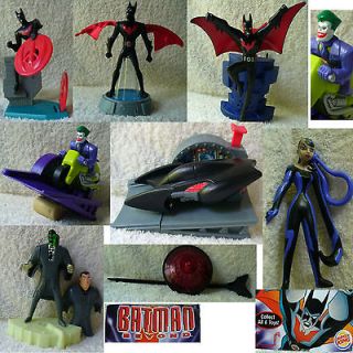   2000 DC Comics Batman Beyond 8 toy set joker Indeliable Inque blight