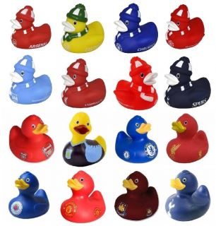 OFFICIAL FOOTBALL CLUB   Toy Bath (Rubber) DUCK (Christmas/Xma​s 