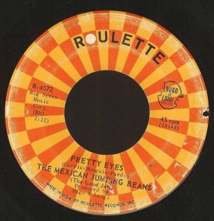 MEXICAN JUMPING BEANS PRETTY EYES 45 RPM ROULETTE 4572