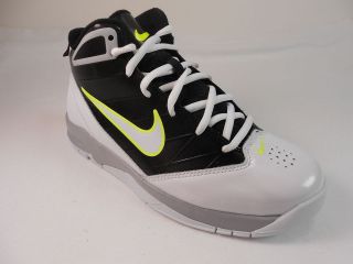   HYPED 2(GS/PS) YOUTH WHITE/BLACK /GREEN BASKETBALL SHOES, RETAIL $65
