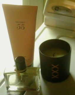  SECRET 55 PERFUME 1.7 oz OTHER ITEMS IN PIC NO LONGER AVAIL. SORRY
