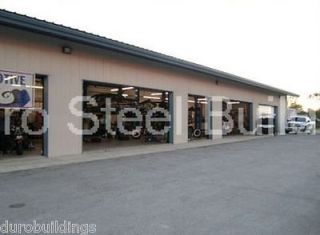 Duro Steel 40x80x16 Metal Building Factory Commercial Storage Garage 