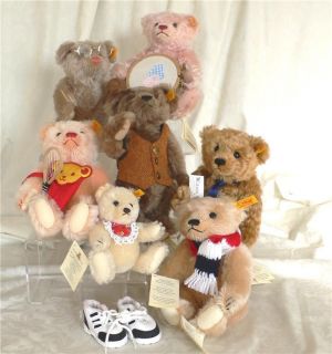 Steiff Danbury Mint Teddy Bear Family Series 7 Bears