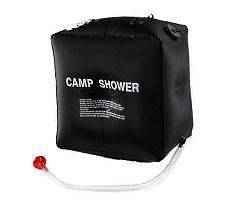 Outdoor PORTABLE 40L Camp CAMP SOLAR SHOWER BAG HIKING Solar heating 