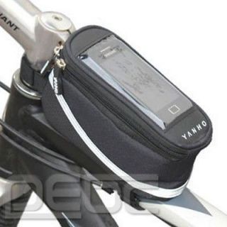 Bicycle Cycling Bike Frame Pannier Front Tube Bag For IPhone HTC 