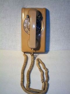   AT&T Bell System Western Electric Rotary Dial Wall Telephone 554BMP