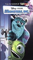 MONSTERS INC.KIDS VHS MINT VHS W/ LOTS OF BONUS FEATURES AWESOME
