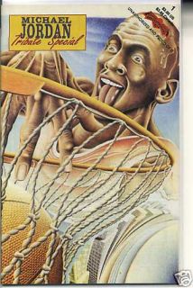 Michael Jordan Tribute Special # 1 biography comic book