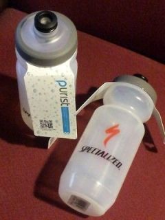   Purist Clear Water Bottle Watergate Cap 22 oz Cycling Bicycle