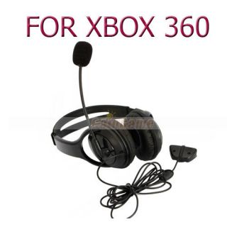 New Big Headset with Microphone MIC for Xbox 360 Live Controller