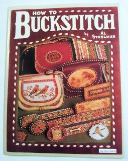 HOW TO BUCKSTITCH BOOK 61946 00 Tandy Leather Craft Learn How To 