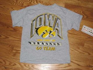 NEW Boys Iowa Hawkeyes Youth T Shirt Size M 10 12 Medium Shirt