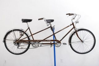   Used 1968 Schwinn Twinn Deluxe Tandem Bicycle 5 Speed Made in Chicago