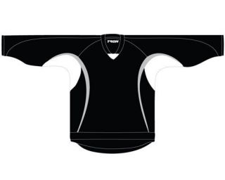 NEW! Senior 3 COLOR Hockey Jersey! Black/Gray/White *Junior & Senior 