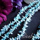 220 PCs TURQUOISE BLUE NATURAL CORAL SEED DRILLED BEADS / WHOLESALE 