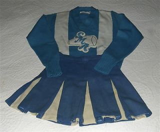 Vintage Blue/White Saint Marys Academy Glens Falls NY Cheer Leader 