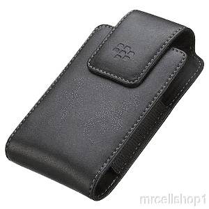 blackberry 9700 leather case in Cases, Covers & Skins