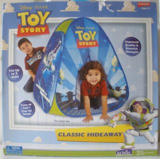 NIB Disney Pixar Toy Story Portable Hideaway Pop Up 2 Kids Play Tent 