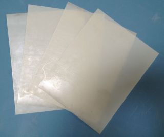 Mylar Sheet for Goose Call Phanex Melinex 4 sheets .014 Thick(14 mils 