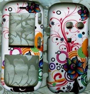 cute new Flower rubberized Snap on Case VERIZON LG COSMOS VN250 PHONE