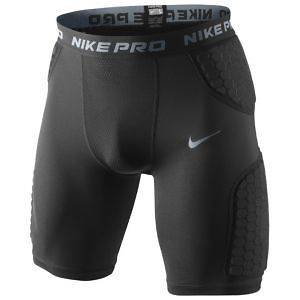 Nike Pro Combat Vis Deflex Basketball Compression Girdle Shorts Black 