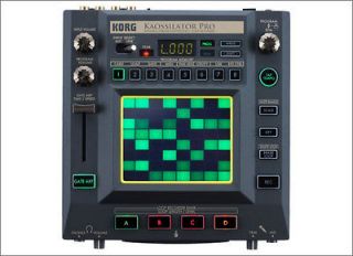 Patch for KORG Kaossilator Pro external control with MIDI controller