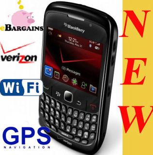 NEW RIM BlackBerry 8530 Curve BLACK Verizon Cell Phone NO CONTRACT