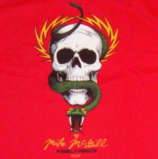 Powell Peralta Mike McGill Skull & Snake T Shirt by VCJ
