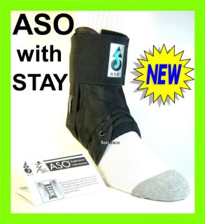 Leg Cast Ankle Brace With Air Pump Size Small Black With Velcro 