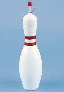 Bowling Pin Sports Sipper Water Bottle   22 Oz.