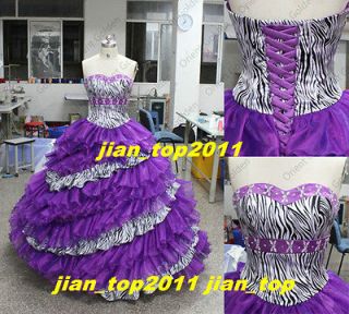   Quinceanera Dress Wedding Dresses Ball Gowns Prom Party Gown Custom