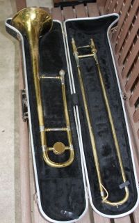   Besson 8 10 (model 155) Tenor Trombone with case and mouthpiece