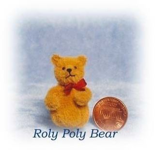 Emily Farmer Mini Miniature Artist KIT   Roly Poly Bear