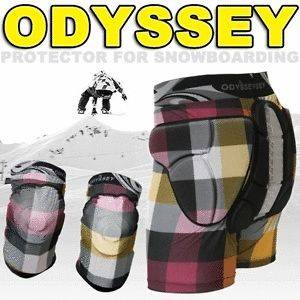 ODYSSEY] Advanced Hip Knee Snowboard Protection Guard
