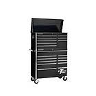   Tools 41 Combo Tool Chest and Roller Cabinet in Black EX4181CRBK