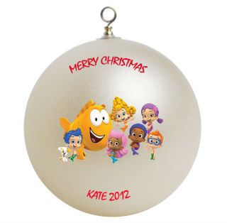 Personalized Custom Bubble Guppies Christmas Ornament Gift Add Childs 